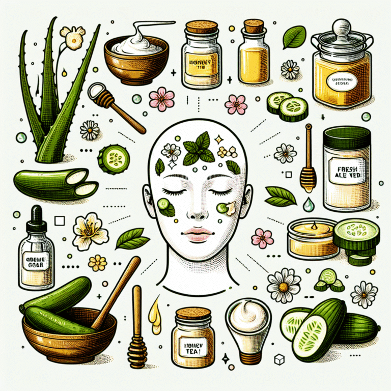 Como montar rotina de cuidados naturais para rosto