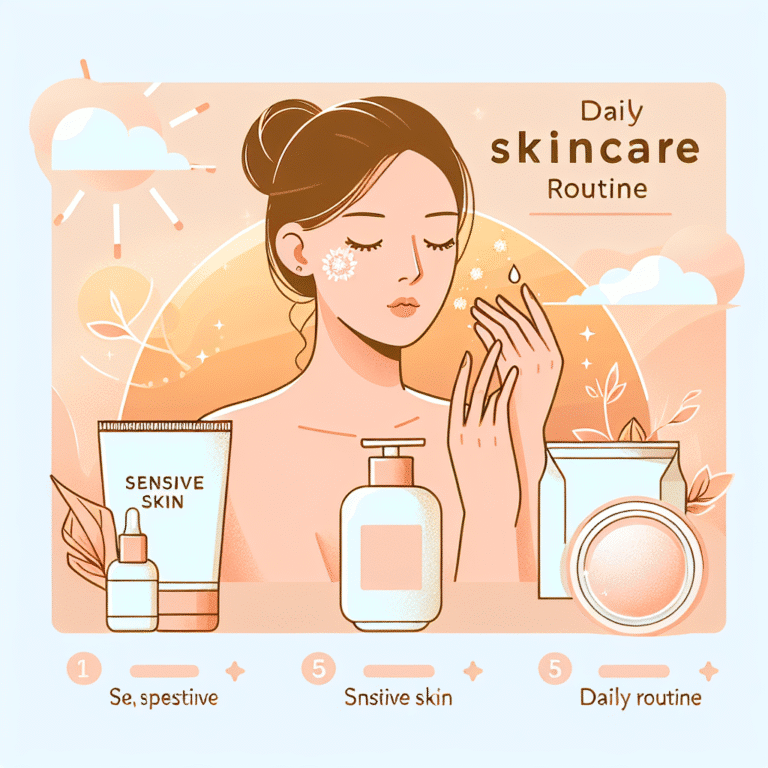 Rotina diária de cuidados para pele sensível: Dicas essenciais