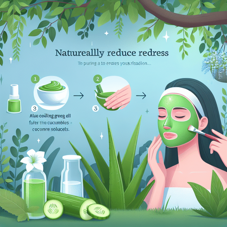 Como reduzir vermelhidão naturalmente