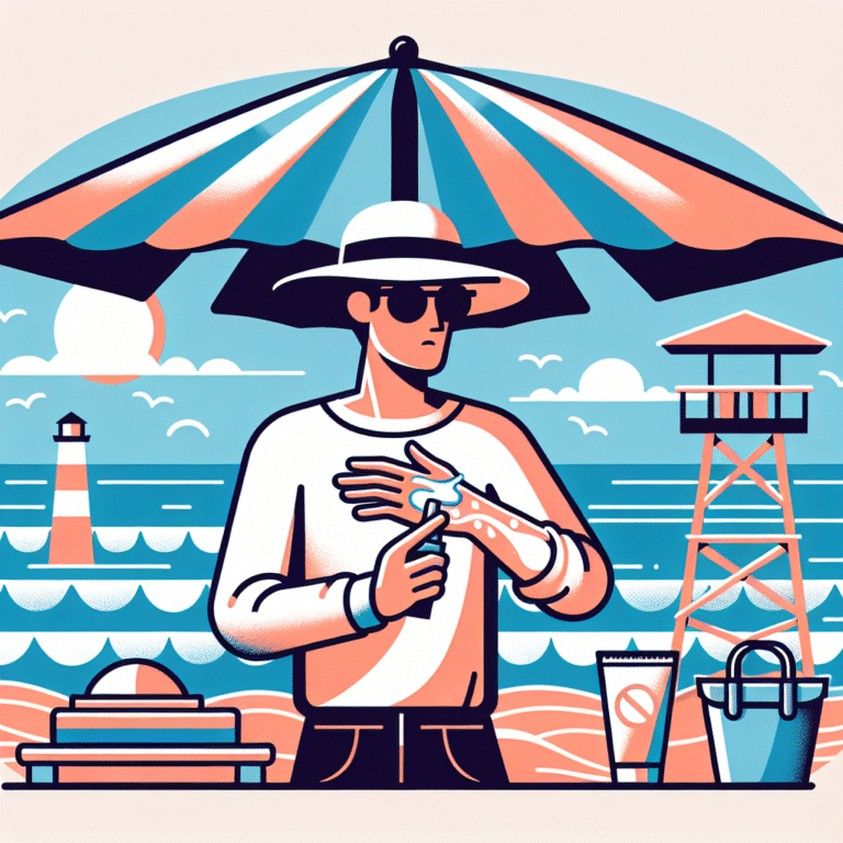 Como proteger pele sensível do sol