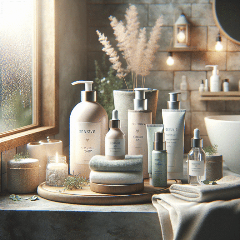 Rotina de hidratação diária para pele sensível