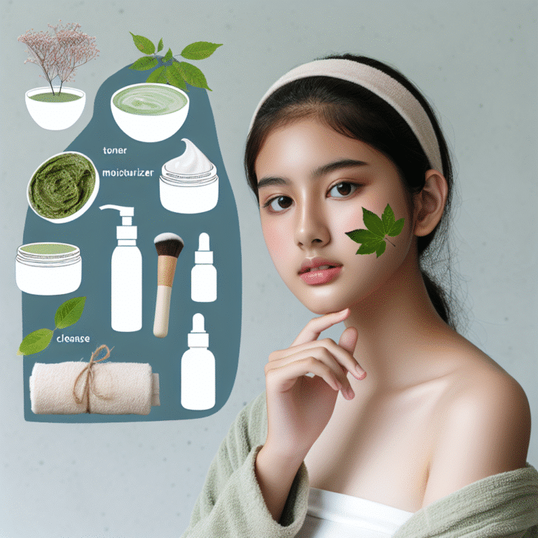 Rotina de skincare natural para adolescentes